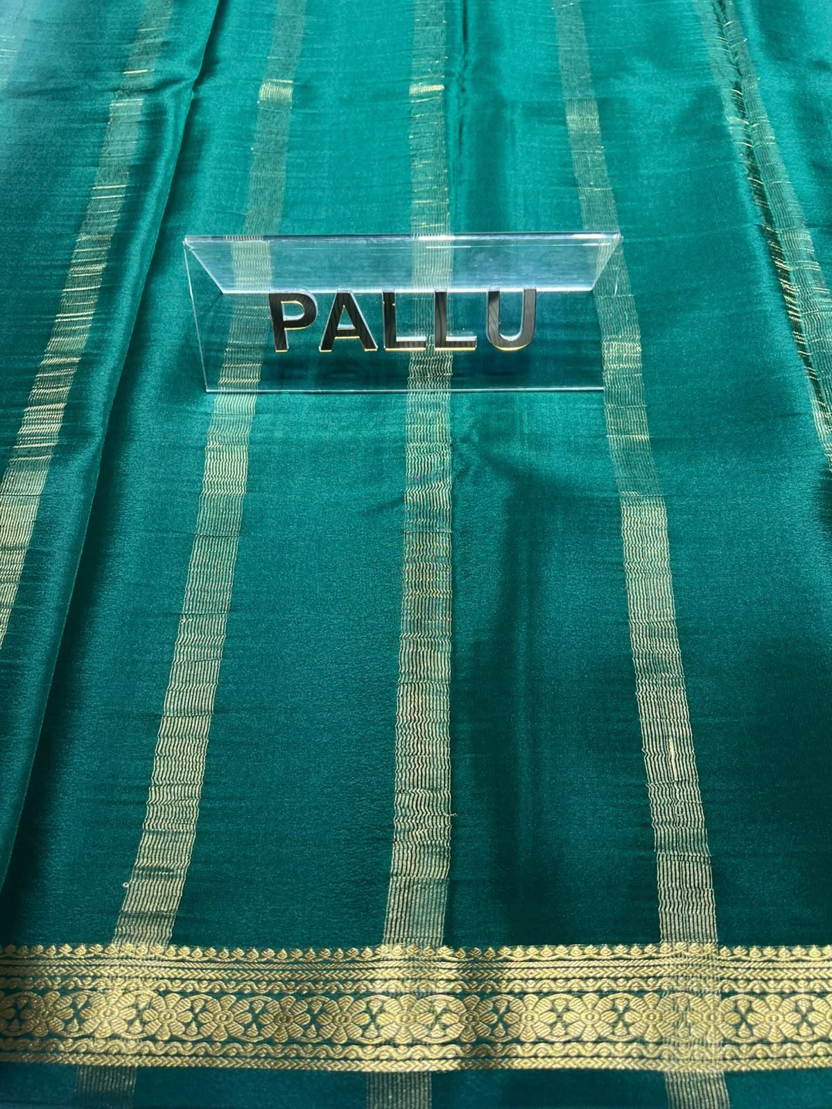 Pure Mysore Silk Saree ( 60 Grams )