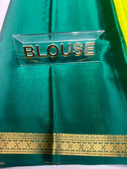 Pure Mysore Silk Saree ( 60 Grams )