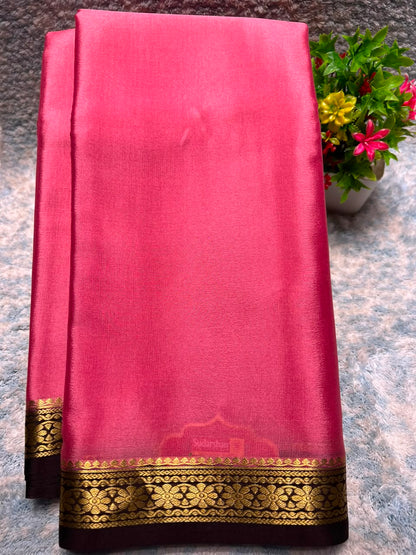 Pure Mysore Silk Saree ( 60 Grams )