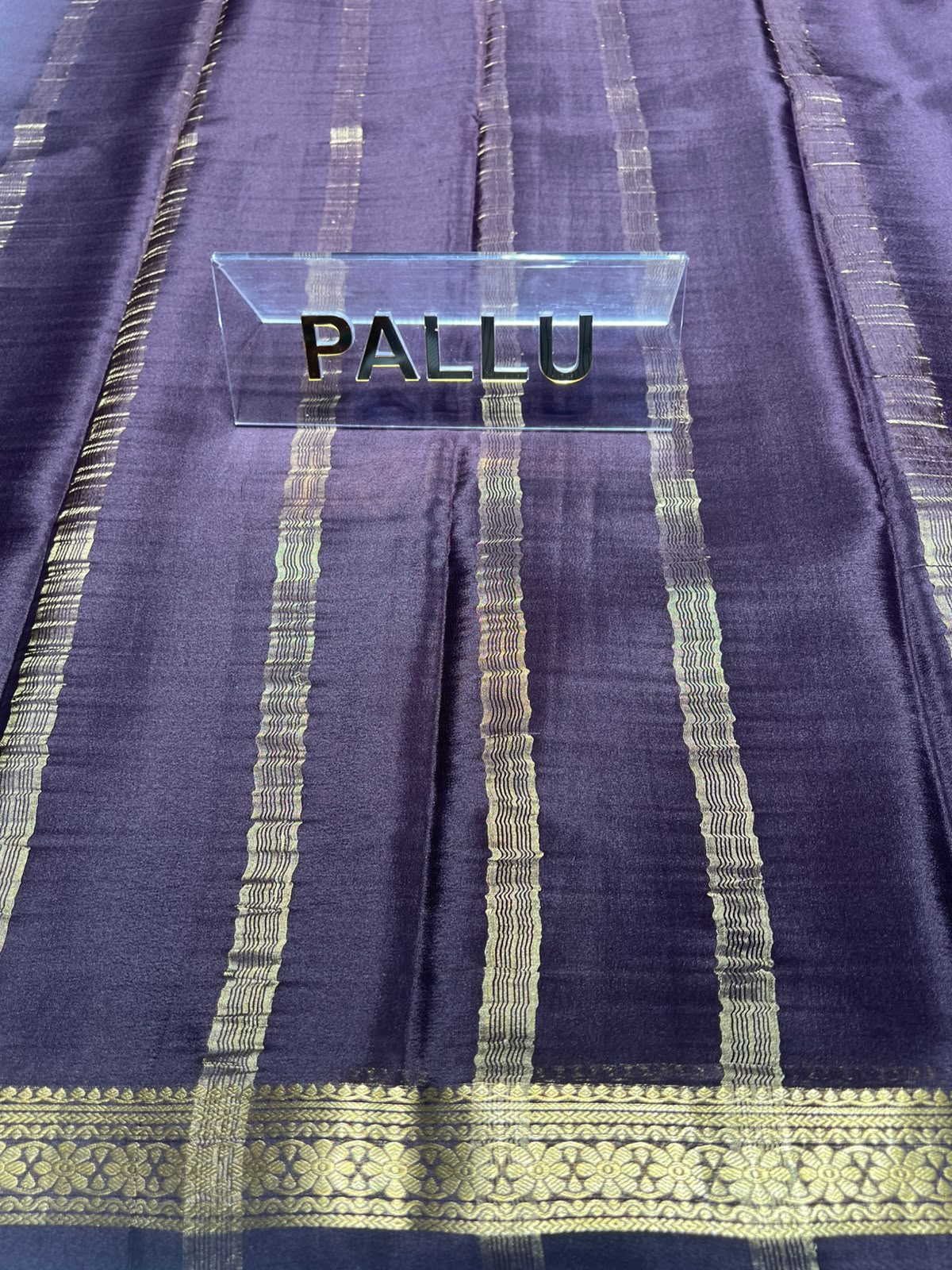 Pure Mysore Silk Saree ( 60 Grams )