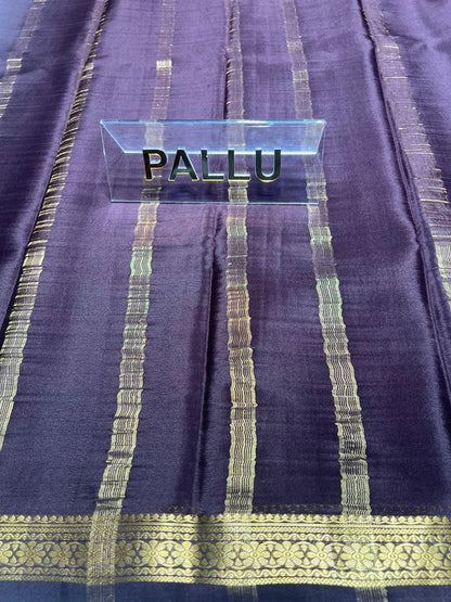 Pure Mysore Silk Saree ( 60 Grams )