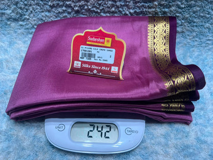 Pure Mysore Silk Saree ( 60 Grams )