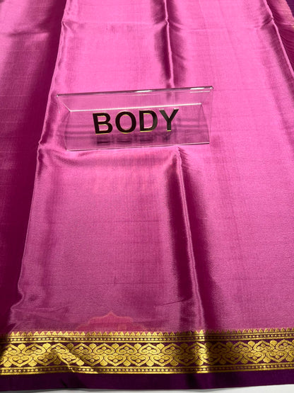 Pure Mysore Silk Saree ( 60 Grams )