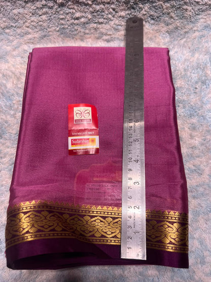 Pure Mysore Silk Saree ( 60 Grams )