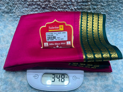 Pure Mysore Silk Saree ( 60 Grams )