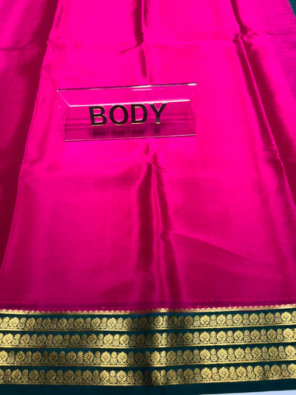 Pure Mysore Silk Saree ( 60 Grams )
