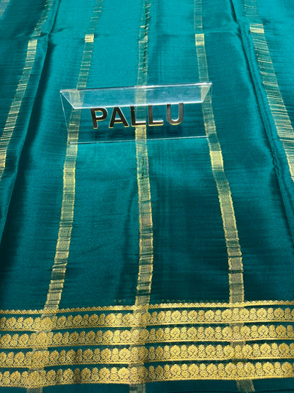 Pure Mysore Silk Saree ( 60 Grams )