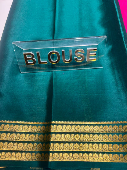 Pure Mysore Silk Saree ( 60 Grams )