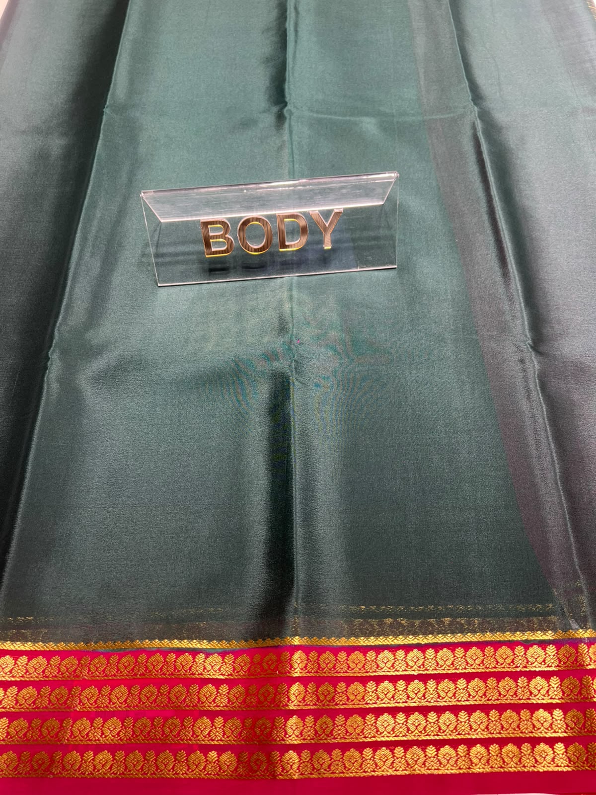 Pure Mysore Silk Saree ( 60 Grams )