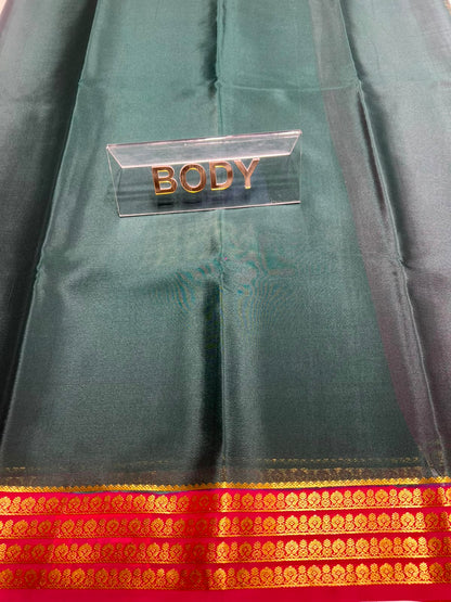 Pure Mysore Silk Saree ( 60 Grams )