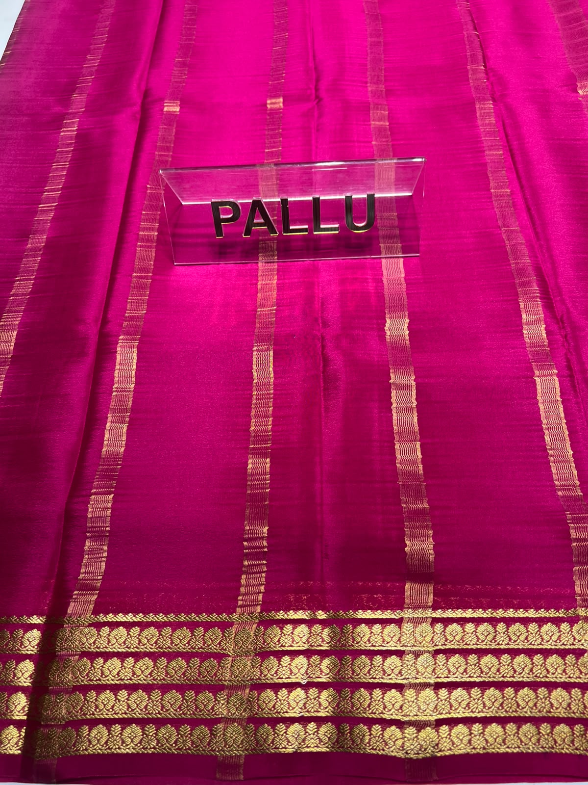 Pure Mysore Silk Saree ( 60 Grams )