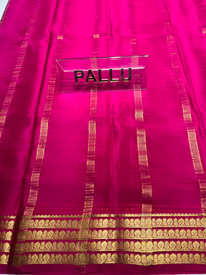 Pure Mysore Silk Saree ( 60 Grams )