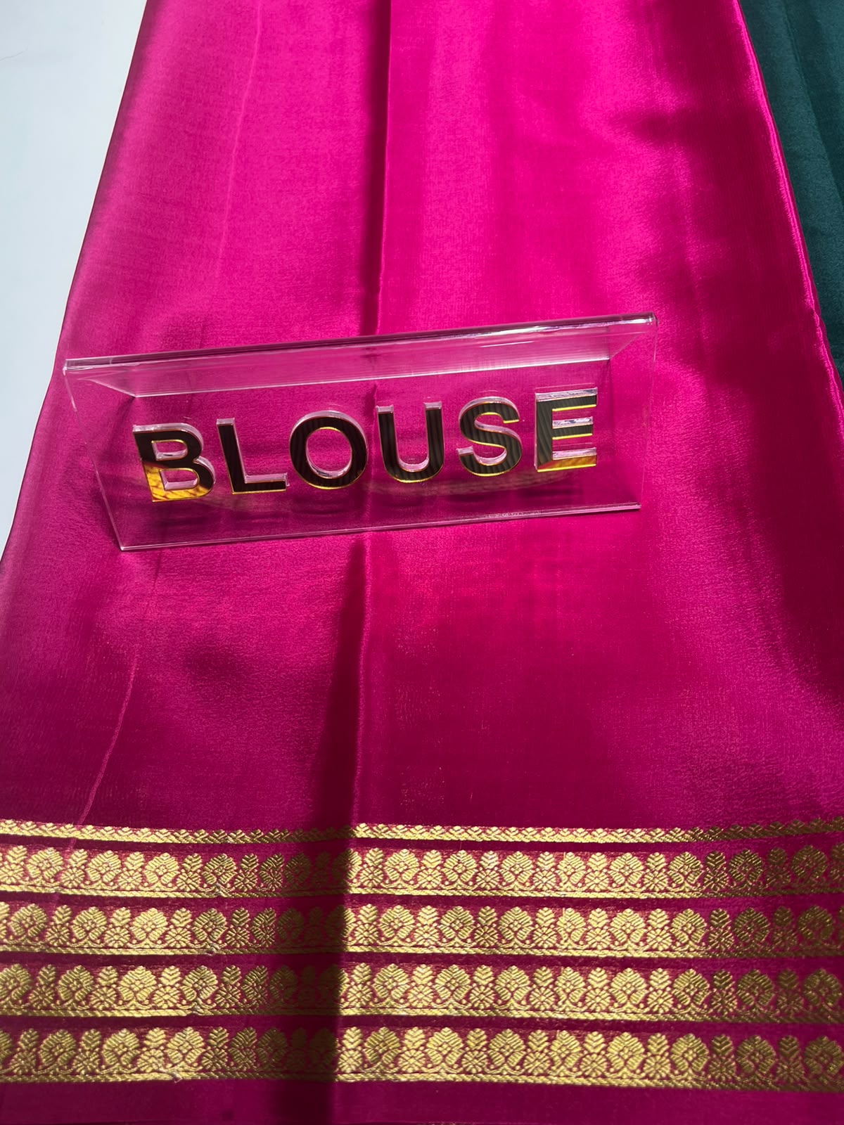 Pure Mysore Silk Saree ( 60 Grams )