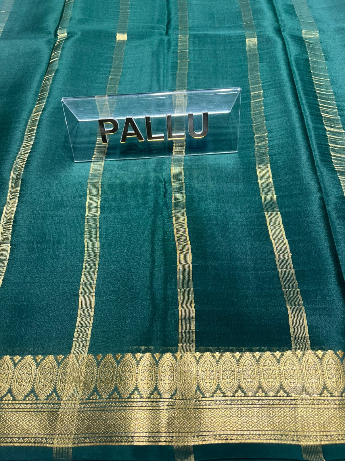 Pure Mysore Silk Saree ( 60 Grams )
