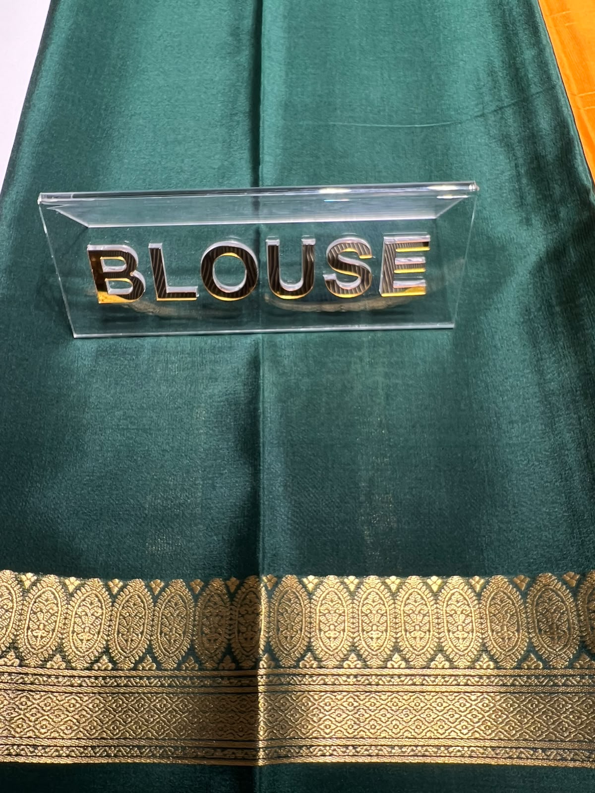 Pure Mysore Silk Saree ( 60 Grams )