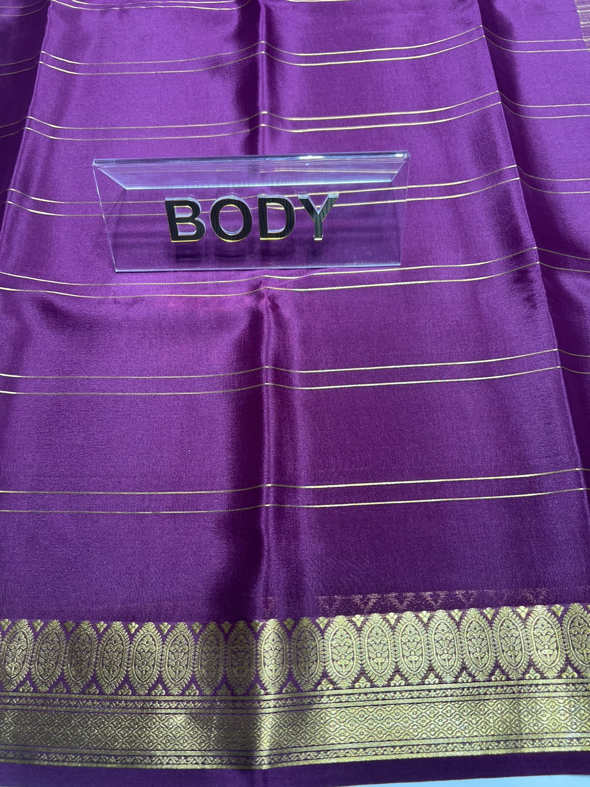 Pure Mysore Silk Saree ( 60 Grams )