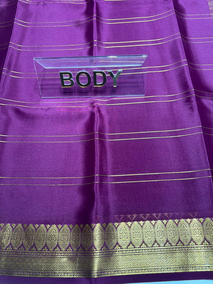 Pure Mysore Silk Saree ( 60 Grams )