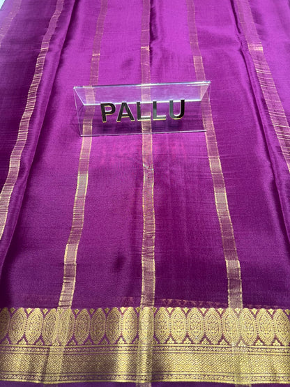 Pure Mysore Silk Saree ( 60 Grams )