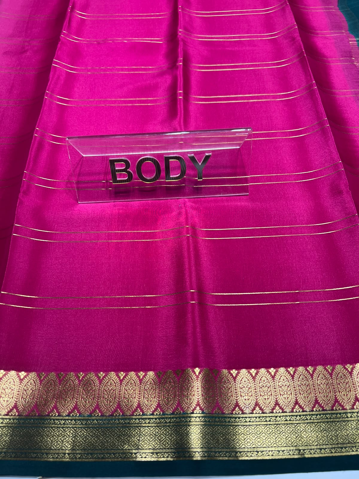 Pure Mysore Silk Saree ( 60 Grams )