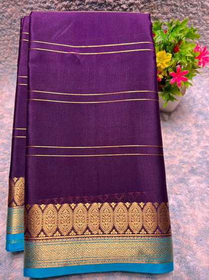 Pure Mysore Silk Saree ( 60 Grams )