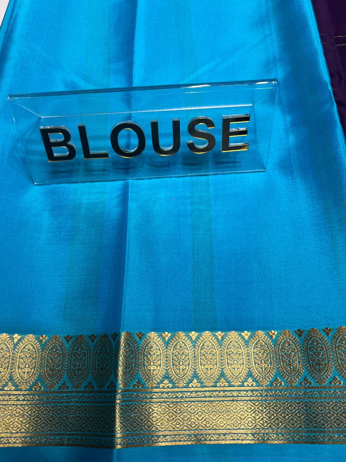 Pure Mysore Silk Saree ( 60 Grams )