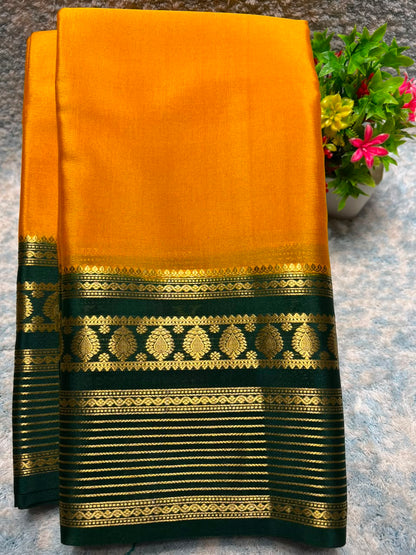 Pure Mysore Silk Saree ( 60 Grams )