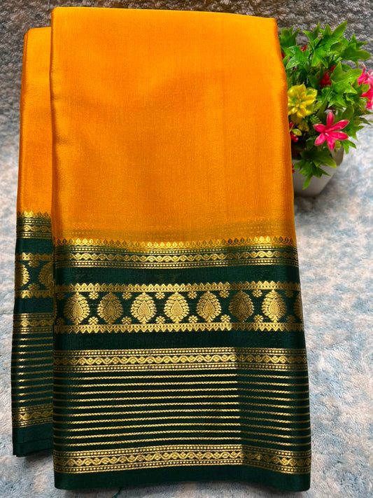 Pure Mysore Silk Saree ( 60 Grams )
