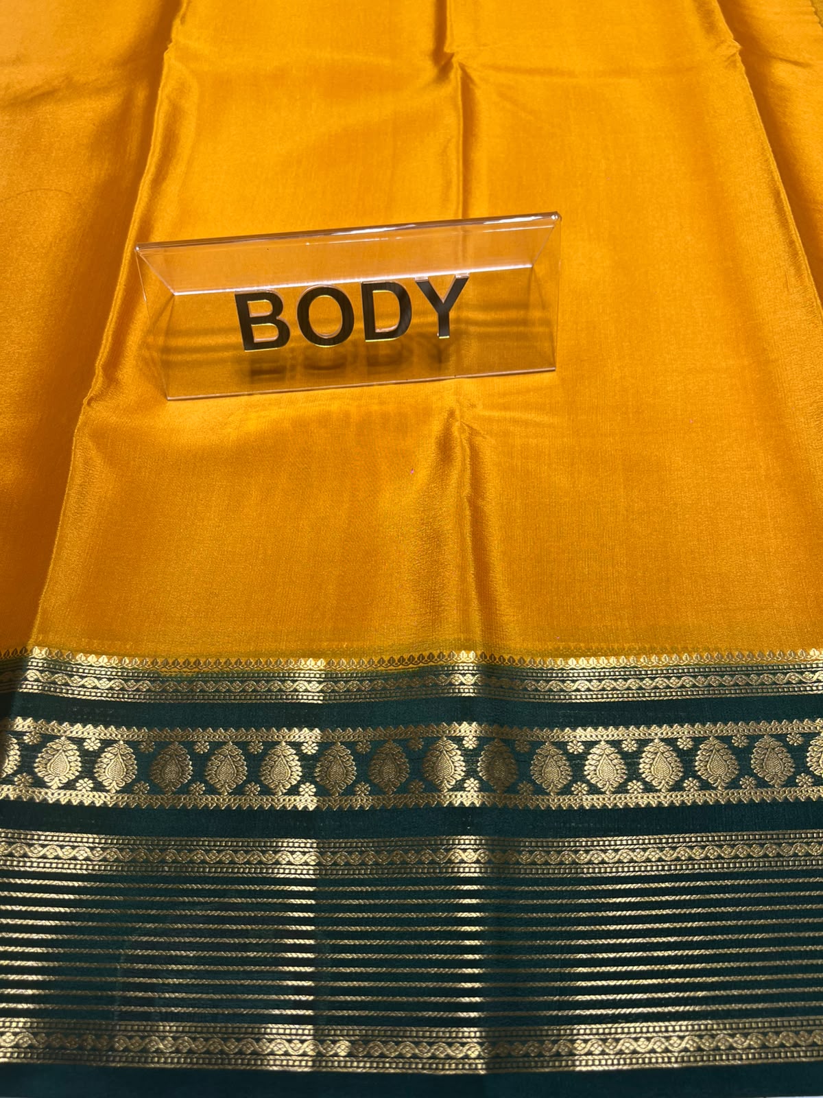 Pure Mysore Silk Saree ( 60 Grams )