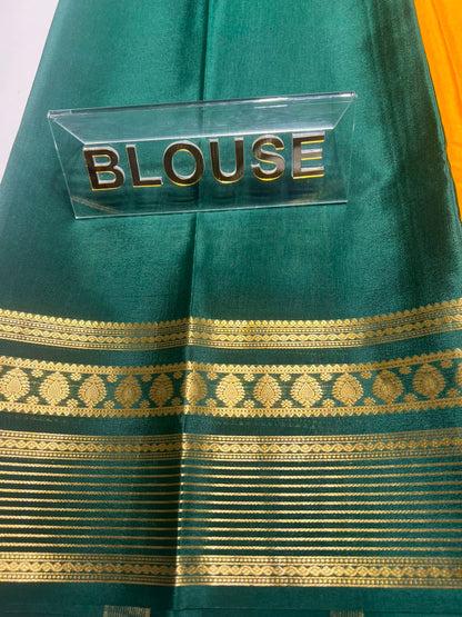 Pure Mysore Silk Saree ( 60 Grams )