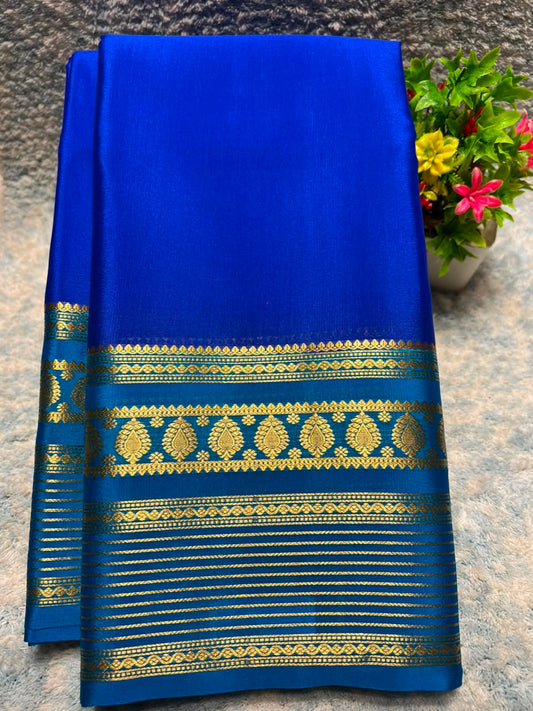 Pure Mysore Silk Saree ( 60 Grams )