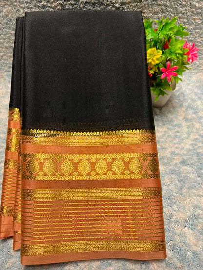 Pure Mysore Silk Saree ( 60 Grams )