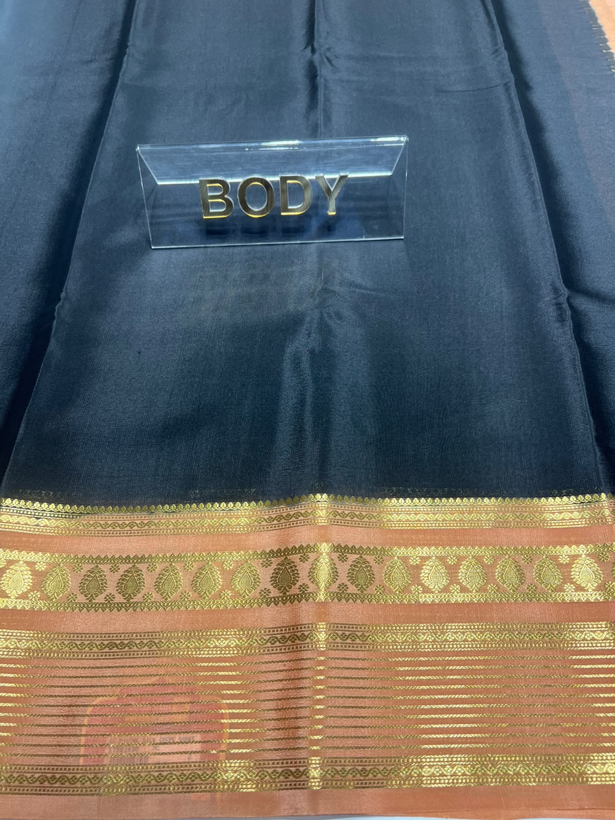 Pure Mysore Silk Saree ( 60 Grams )