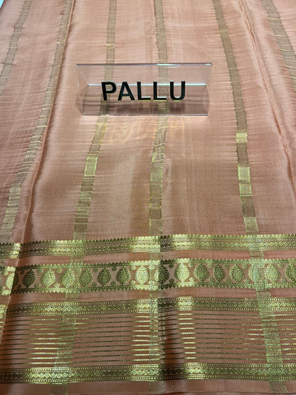Pure Mysore Silk Saree ( 60 Grams )