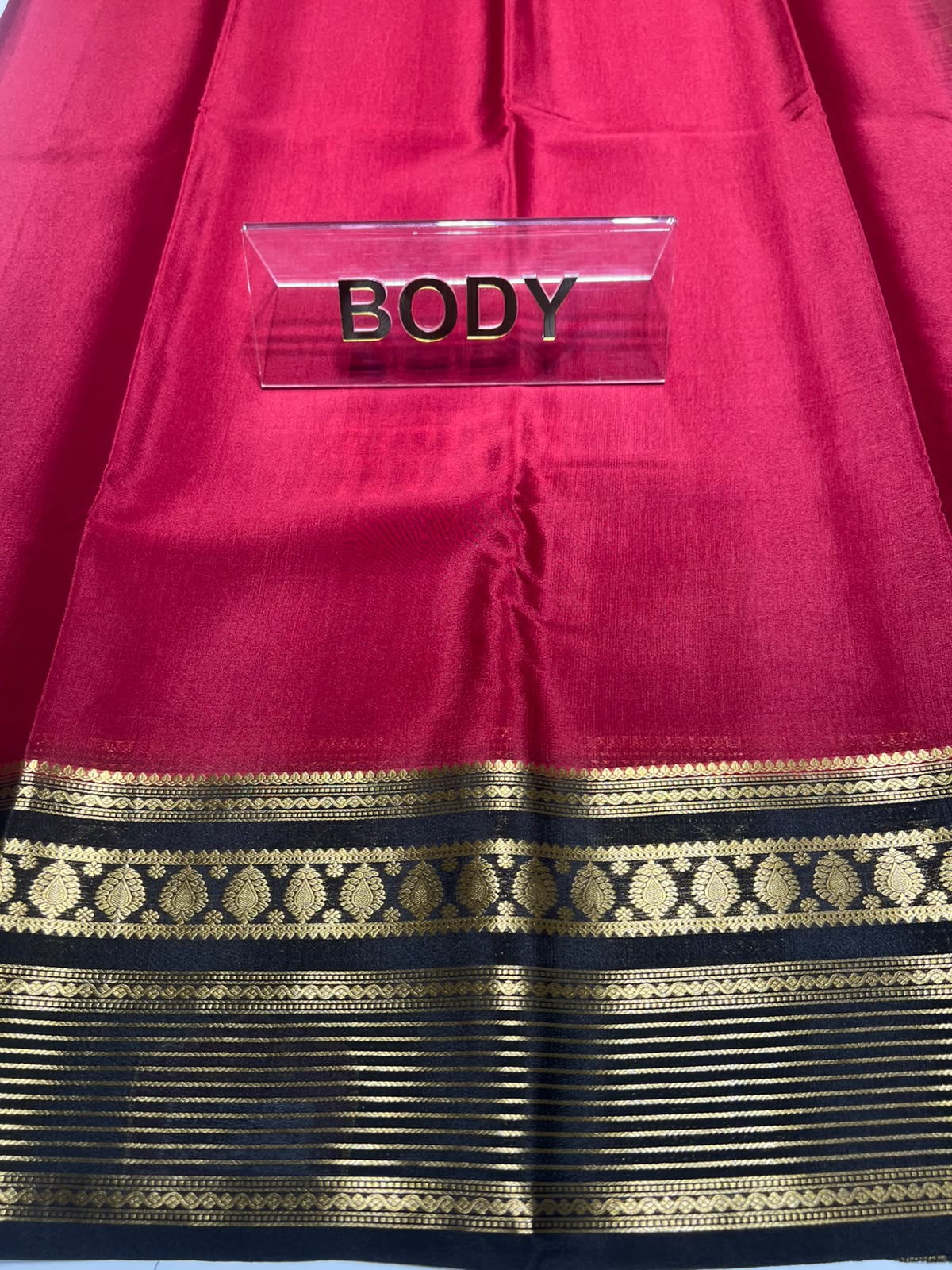 Pure Mysore Silk Saree ( 60 Grams )