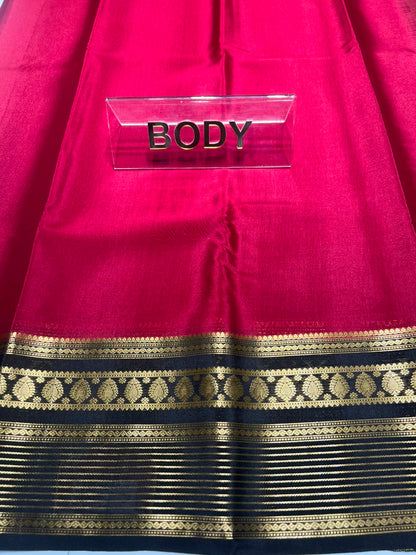 Pure Mysore Silk Saree ( 60 Grams )