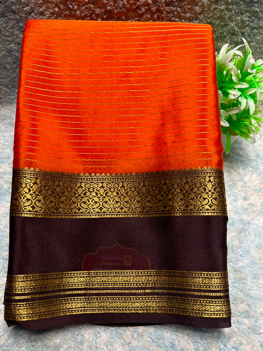 Pure Mysore Silk Saree.