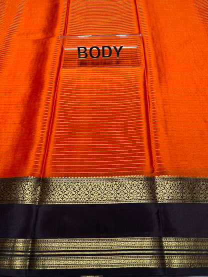 Pure Mysore Silk Saree.