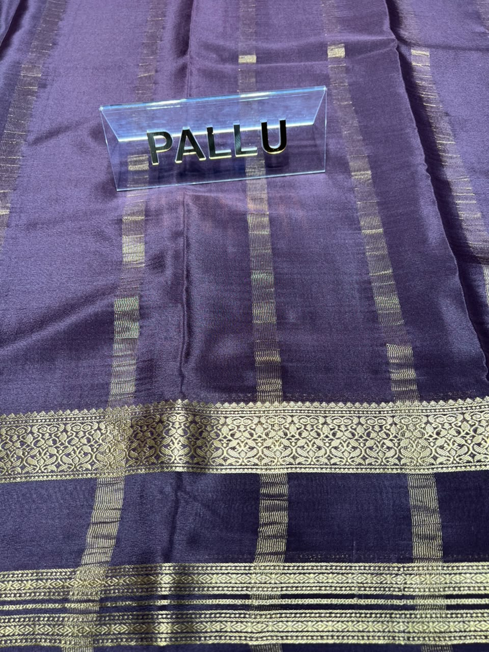 Pure Mysore Silk Saree.