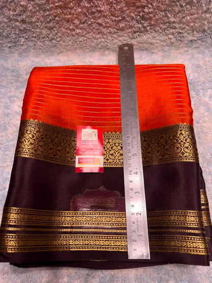 Pure Mysore Silk Saree.