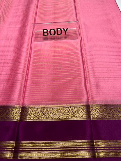 Pure Mysore Silk Saree.