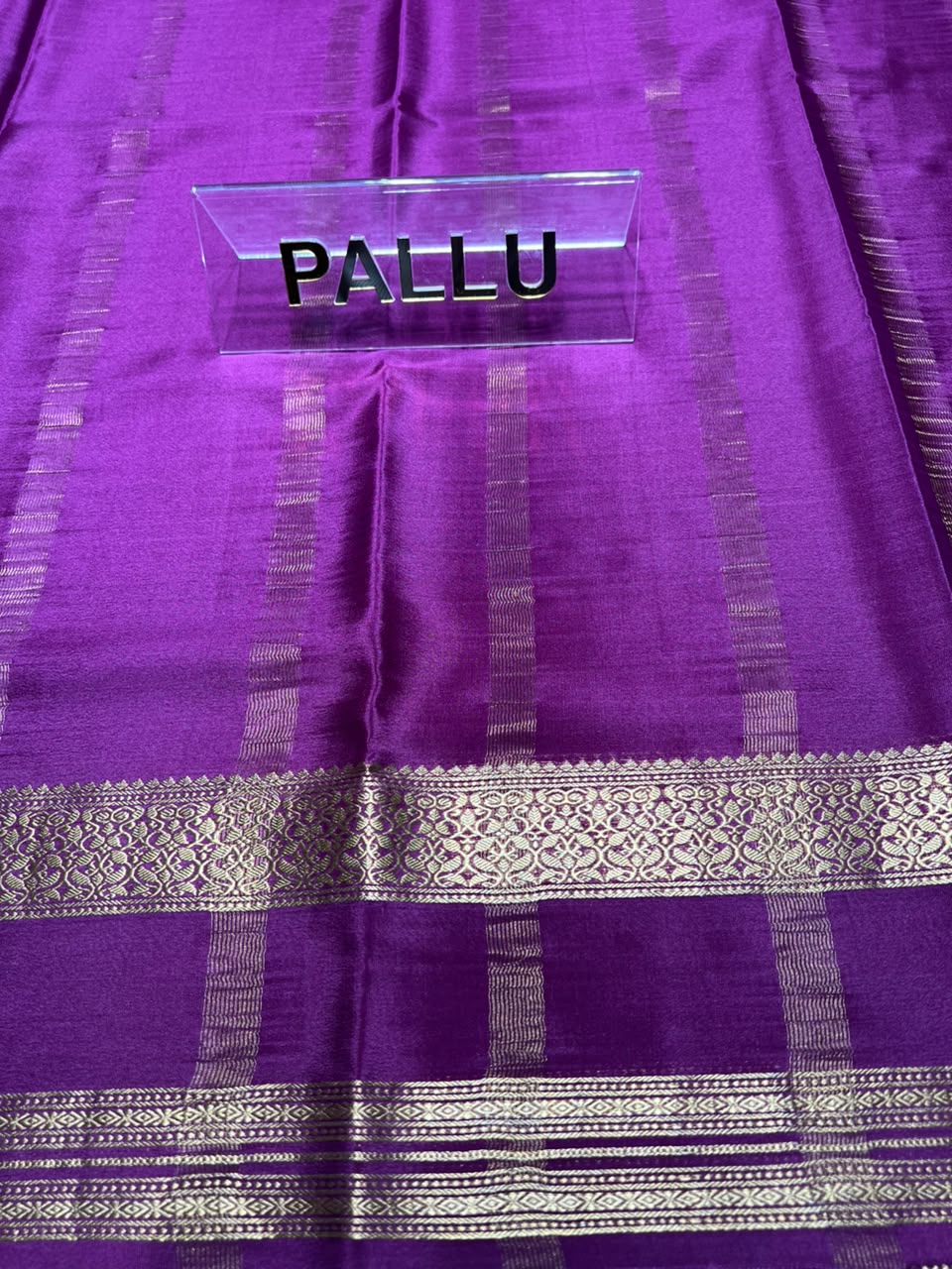Pure Mysore Silk Saree.