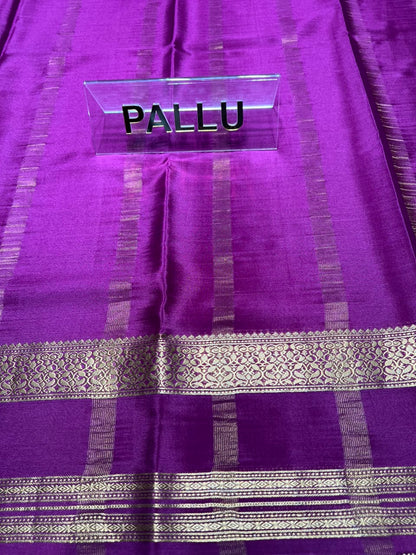 Pure Mysore Silk Saree.
