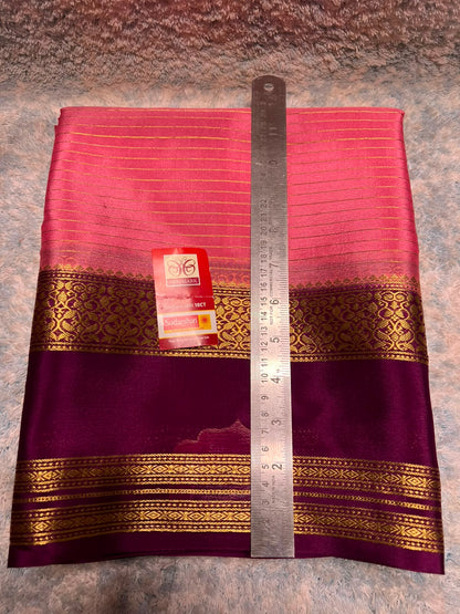 Pure Mysore Silk Saree.