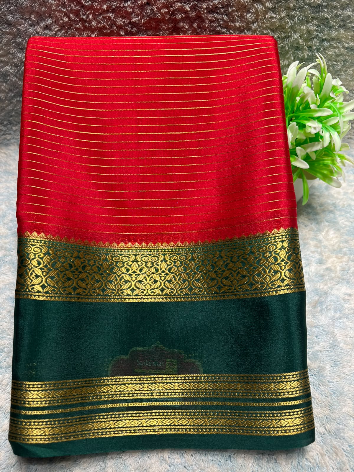 Pure Mysore Silk Saree.