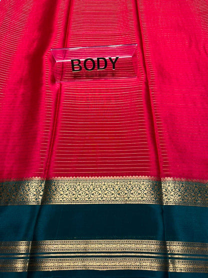 Pure Mysore Silk Saree.