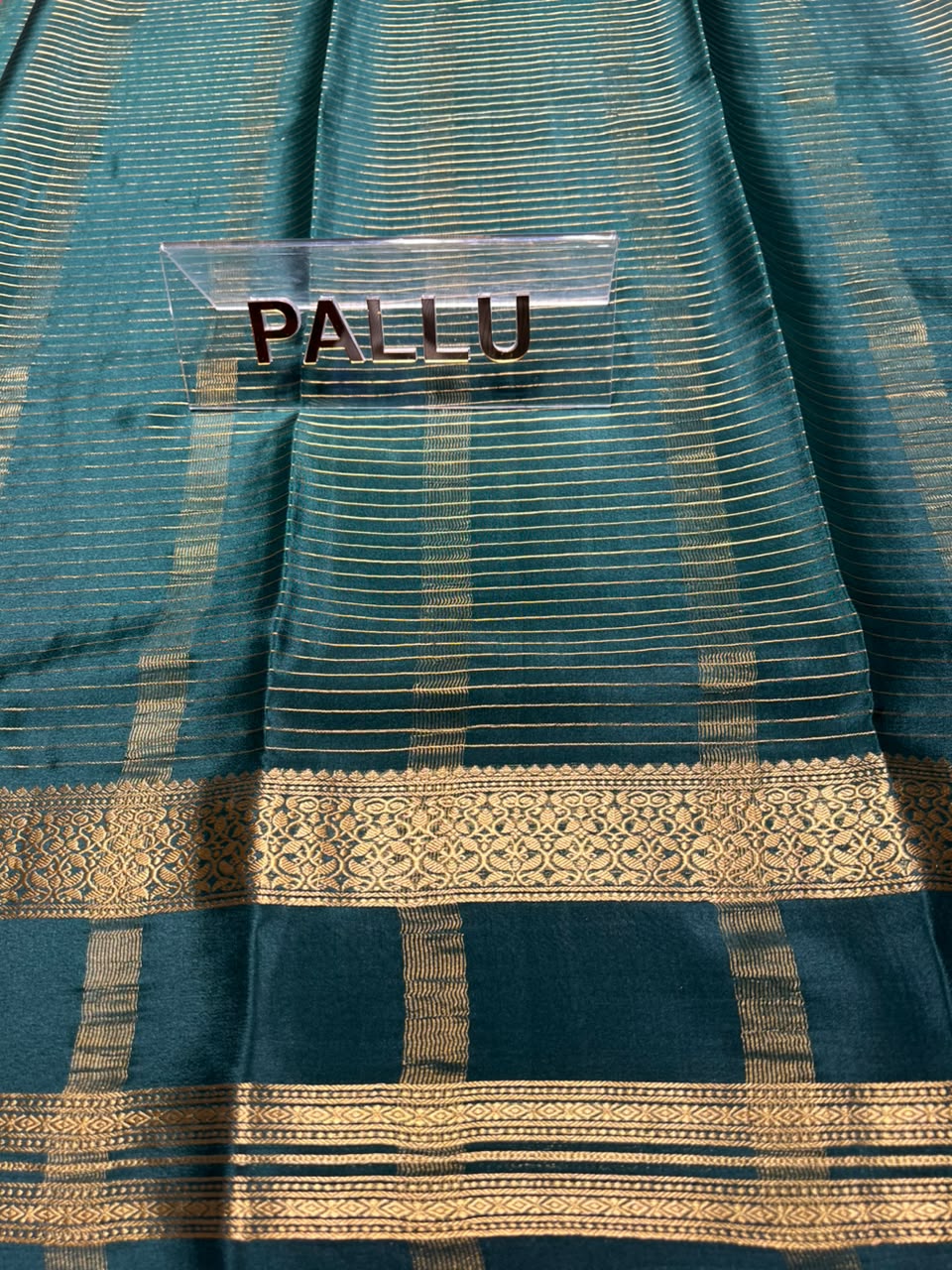 Pure Mysore Silk Saree.