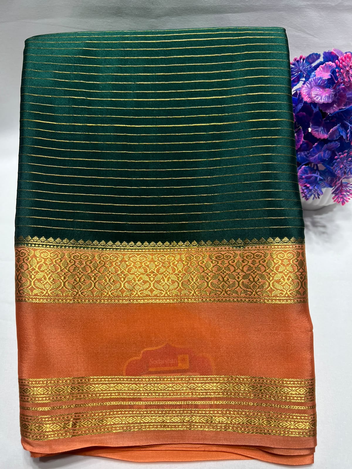 Pure Mysore Silk Saree.