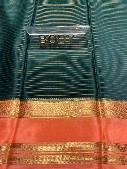 Pure Mysore Silk Saree.