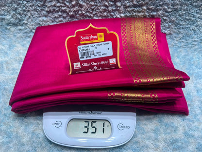 Pure Mysore Silk Saree ( 60 Grams )