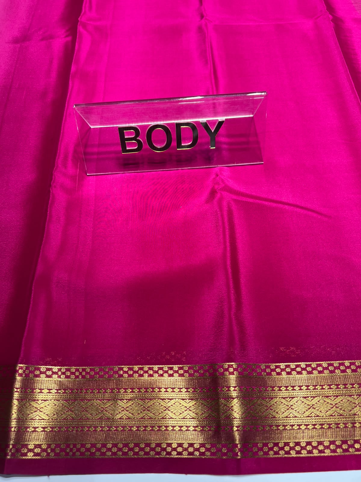 Pure Mysore Silk Saree ( 60 Grams )